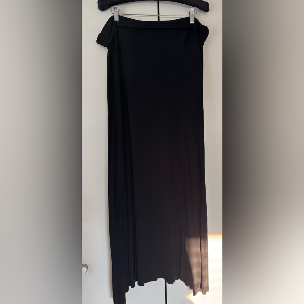 Bobeau Black Maxi Skirt